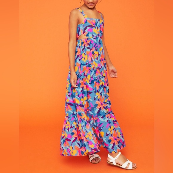 fabkids Other - Fabkids Colorful Open Side Dress Sz Girls 18 NWT